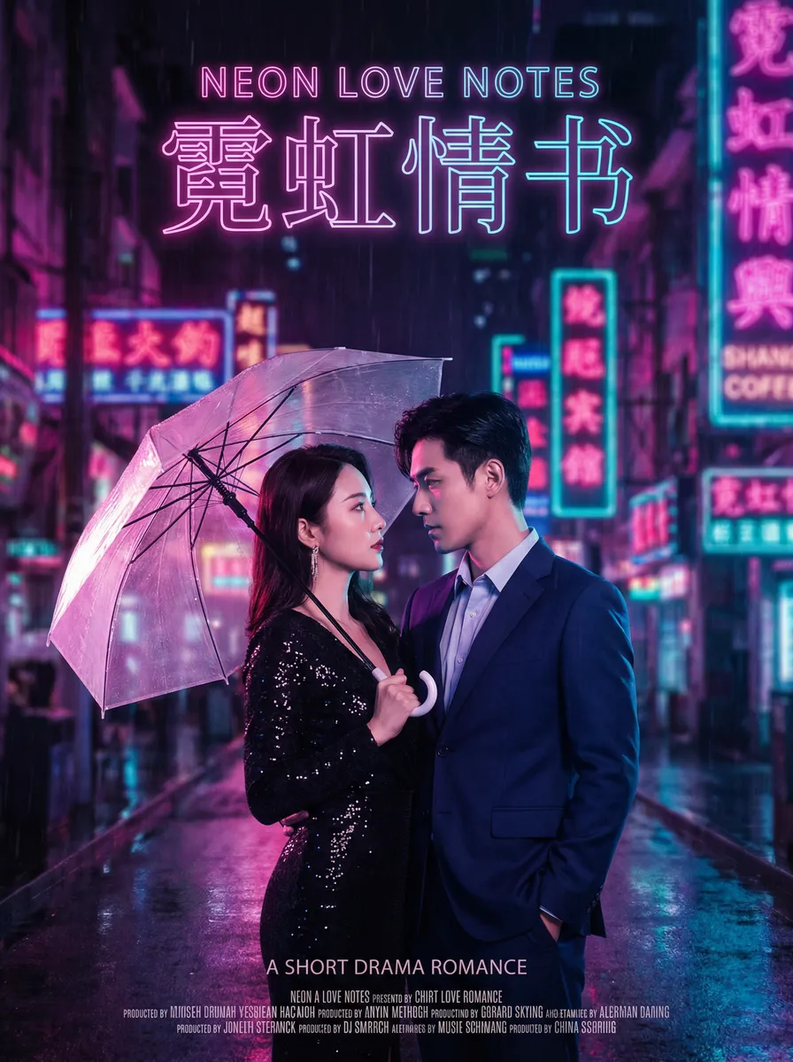 快播理论电影网站 热播都市爱情短剧 - 霓虹情书海报